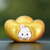 Zodiac Animal Resin Car Ornaments With Decorative Function For Chinese New Year Celebration