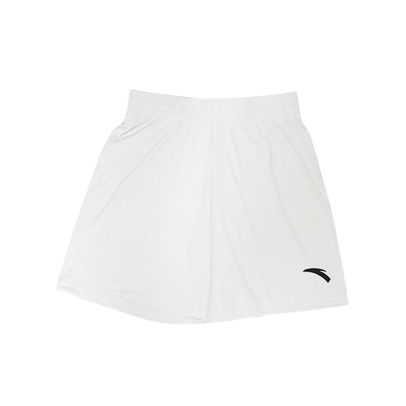 Anta Basketball Series Campus Round Neck Simple Comfortable Breathable Sports Versatile Basketball Game Suit Men suits Pure-White 152621203-1