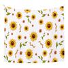 Sunflower Hanging Cloth Background Cloth Bedroom Decoration Cloth Room Headboard Wall Hanging Living Room Hanging Blanket