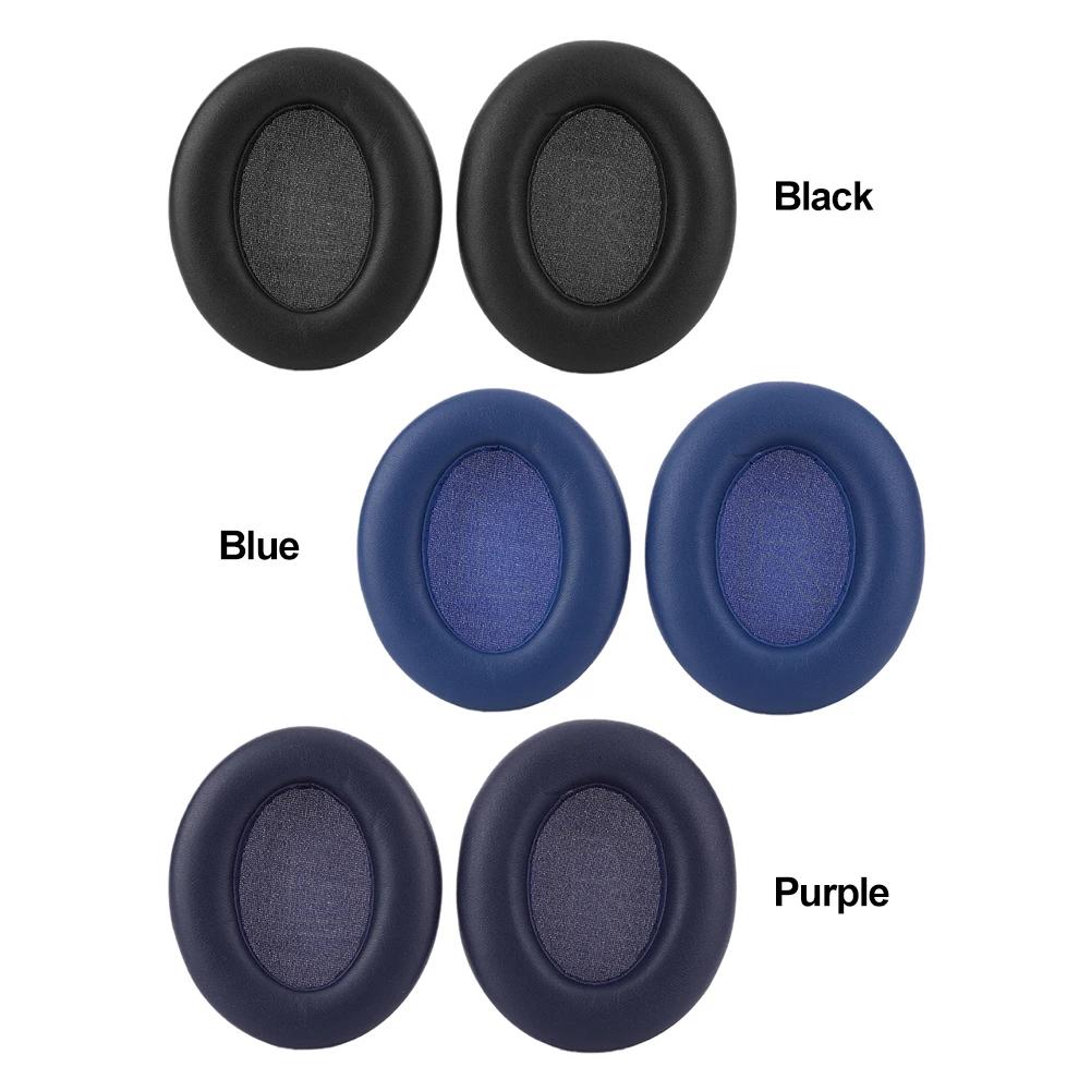 Earpads Replacement Earmuffs Memory Foam Headphone Earpads Leather Ear Cups Cover for Anker Soundcore Life 2 Q20 Q20+ Q20I Q20BT
