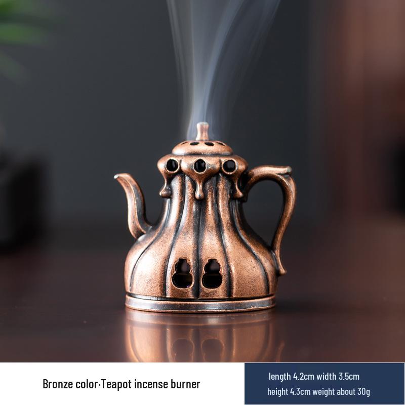 Auspicious Clouds Sandalwood & Agarwood Coil Incense for Indoor Aromatherapy - Long-lasting Deodorizing Incense Burner Censer