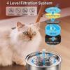 Stainless Steel Pet Drinking Fountain - Cat & Dog Water Feeder