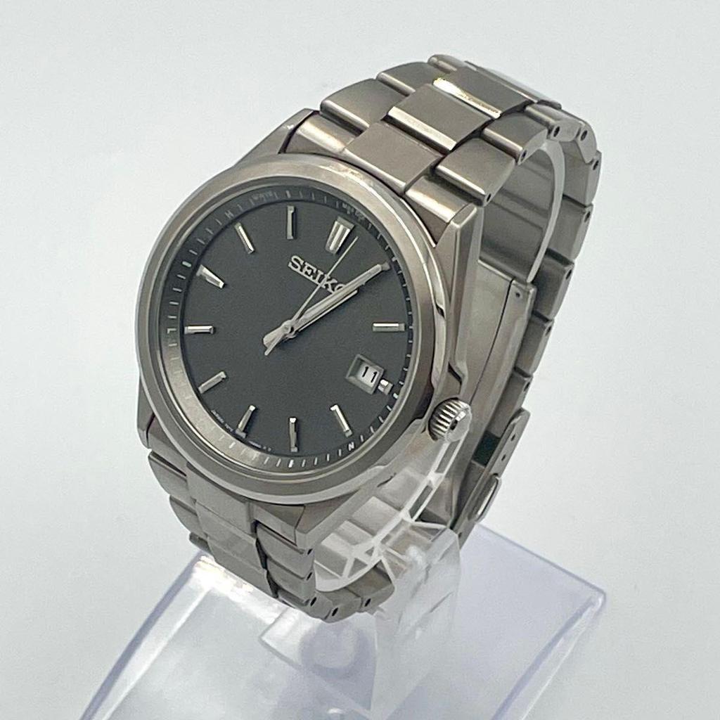 Used [Operation] SEIKO Seiko Selection Radio Solar Watch Date SBTM347 Silver