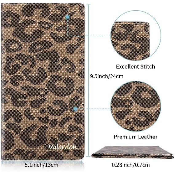 Valardoh Premium Car Registration and Insurance Card Holder, Car Document Holder for Cards, Driver License & other Essential Documents (Large,