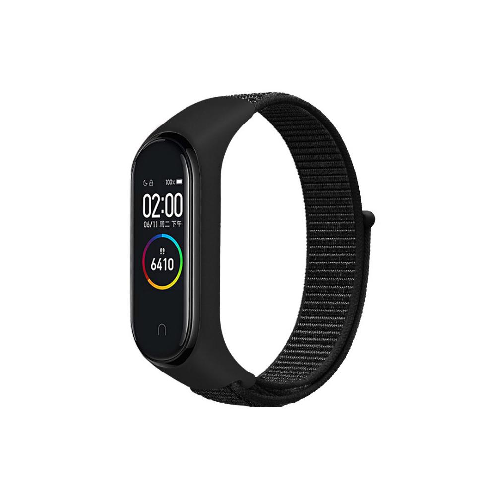 Nylon Schlaufenarmband für Xiaomi Mi Band 9 8 Geflochtenes Verstellbares Ersatz-Uhrenarmband Sportarmband für Mi Band 8 7 6 5 4 3 Armband