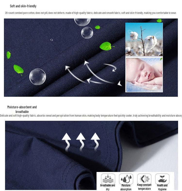 Men's Plus Size Casual Solid Color Short Sleeve Cotton T-Shirt for Team Building