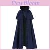 Fantasy Elf Knight Cloak Cosplay Costume With Polyester Fabric For Halloween And Stage Performances