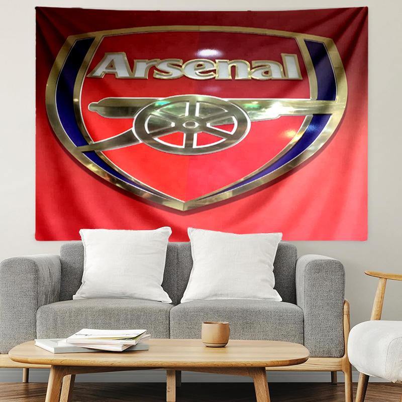 Football Team F.C Print Tapestry, Lightweight Wall Hanging, for Bedroom, Dorm, Living Room, Home Art Decor - Birthday Christmas Gift for Friends