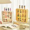Cutie de depozitare din acril transparent montată pe perete pentru figurine, cutie oarbă, suport rezistent la praf pentru păpuși și jucării