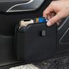 Backseat Car Organizer PU Leather Door Side Bag Seat Back Organizer For Vehicle SUV Truck Interior Phone Key Sunglass Wallet