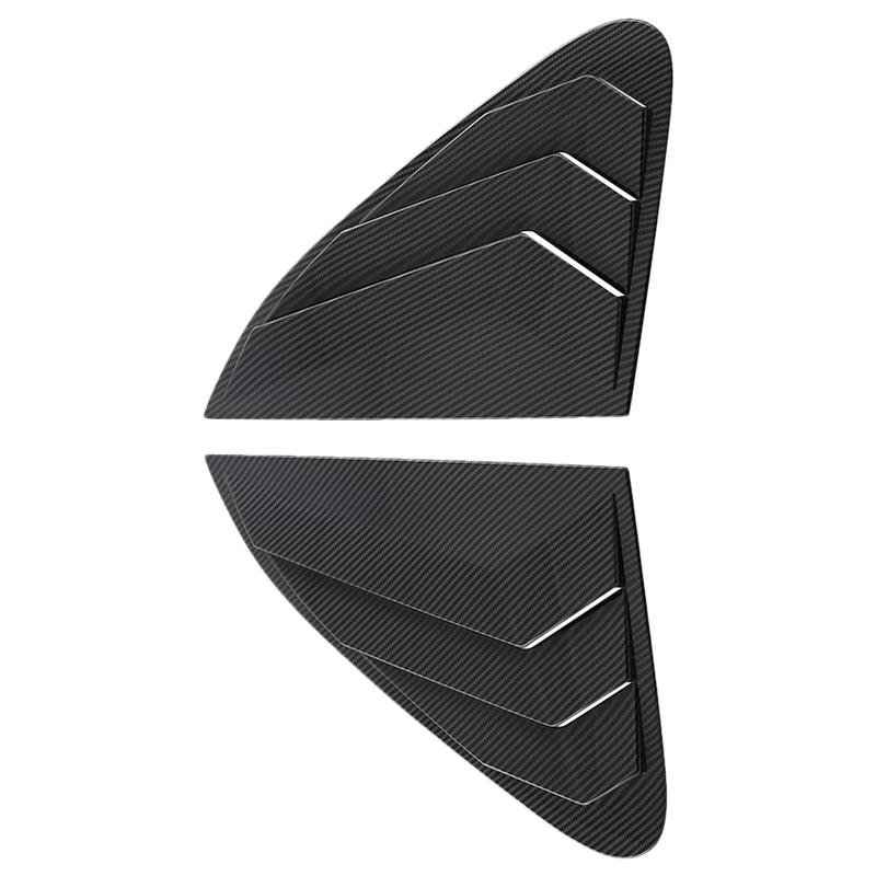 2pcs Rear Window Shutter Cover For Honda HRV HR-V - US Rear Window Louver Cover Car Window Accessories