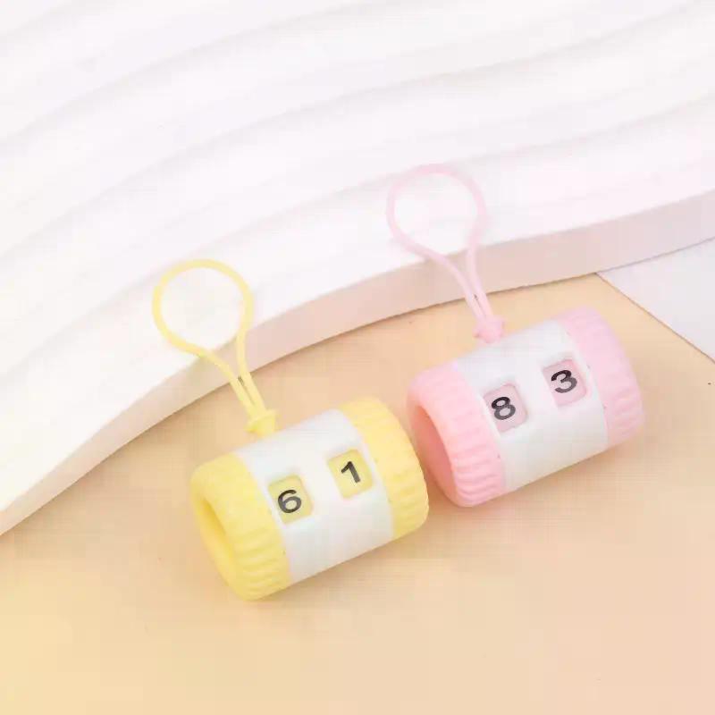 Manual Handheld Knitting Stitch Counter With Plastic Needles For Crochet Yarn Craft & Sewing Tools Yarn Knitting Stitch Counter