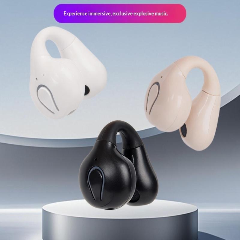 Wireless Bluetooth Earphones Noise Reduction For Hd Calls Non In Ear Clip Headphones Mini Sports Earbuds