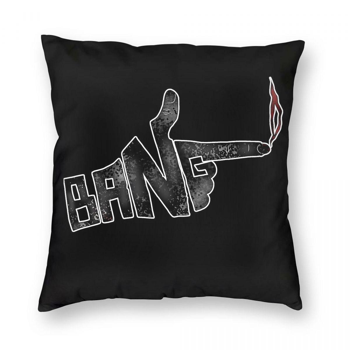 Cowboy Bepop Bang Square Pillowcase Polyester Linen Velvet Printed Zip Decor Pillow Case Room Cushion Case 30x30cm