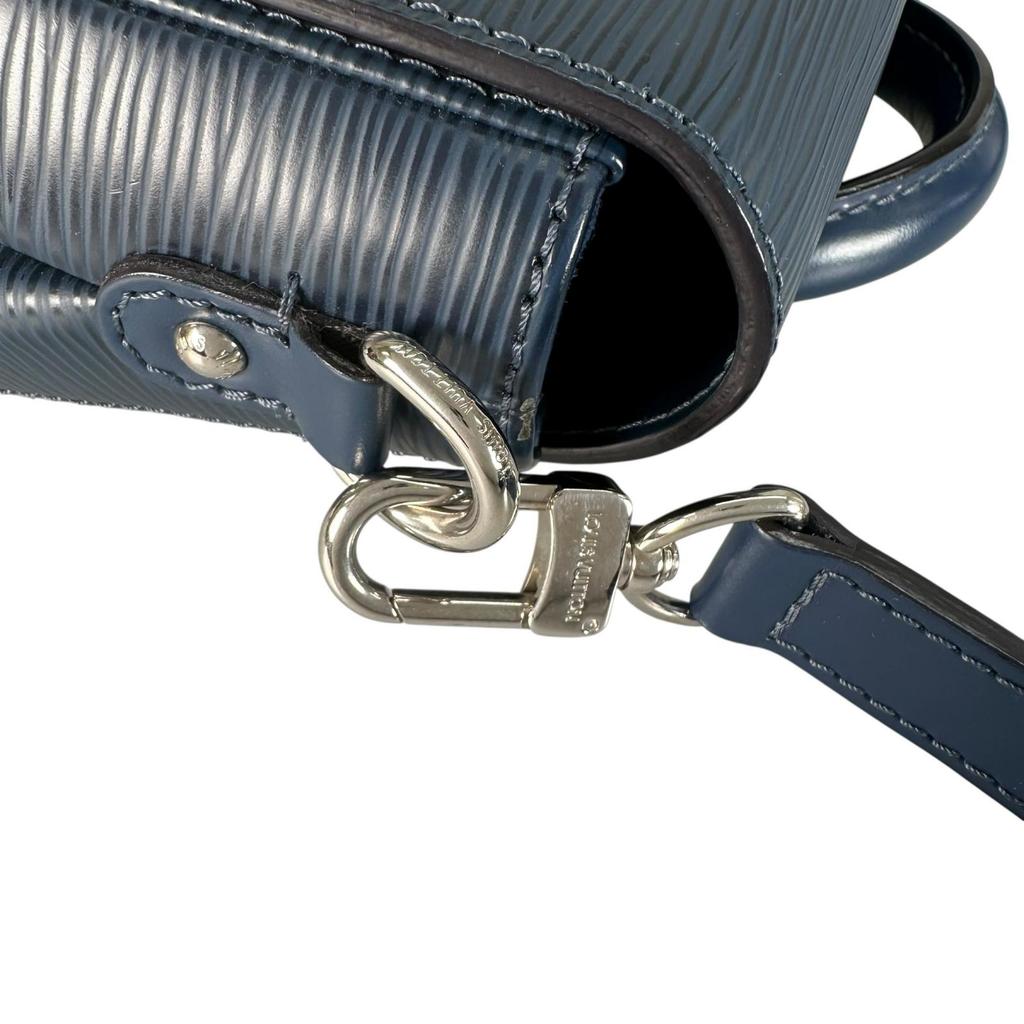 LOUIS VUITTON Eden PM M40652 Shoulder Bag blue Women used