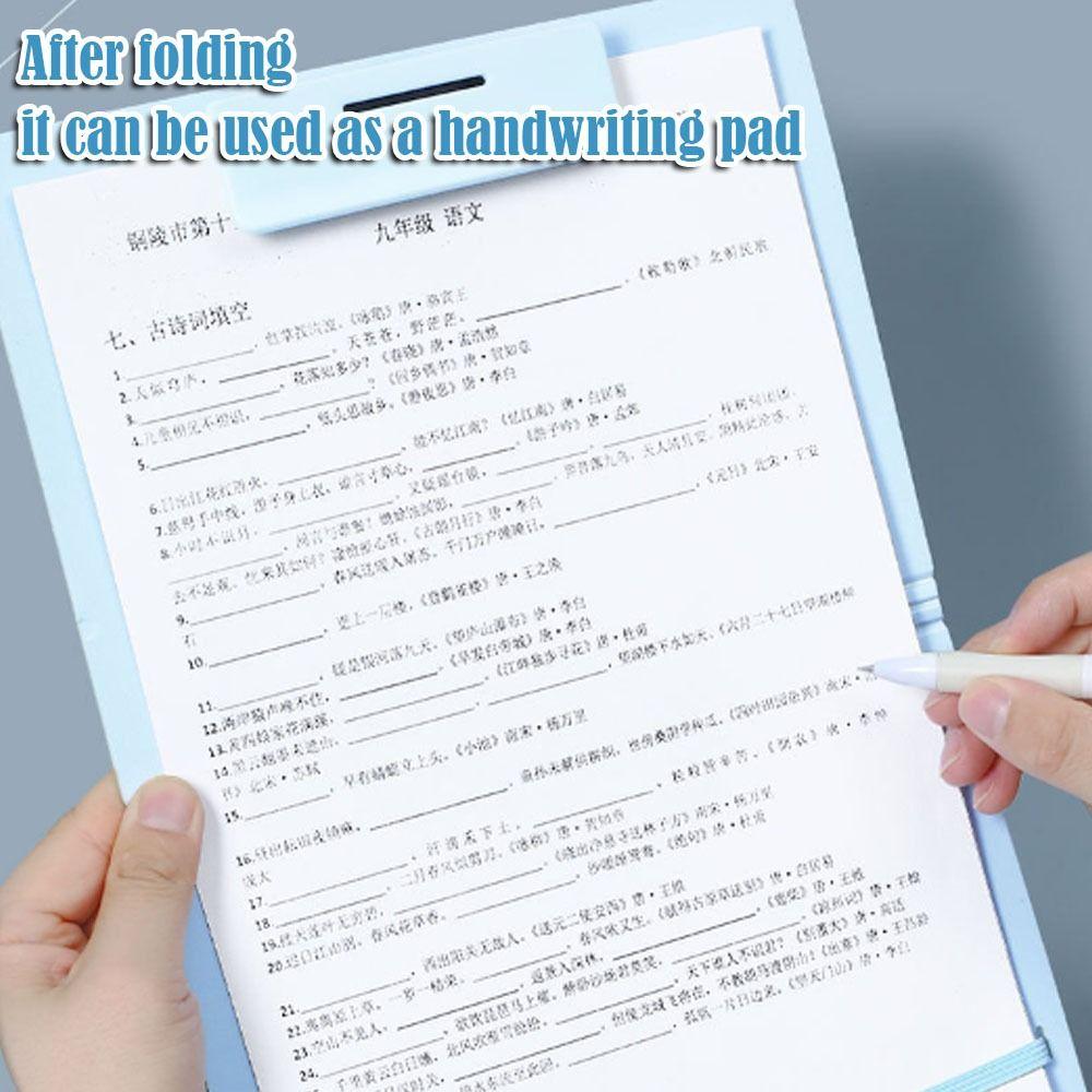 New Portable Foldable Folders Versatile A4 To A5 File Contract Folders Organize Artifacts Folding Board Folder Gifts