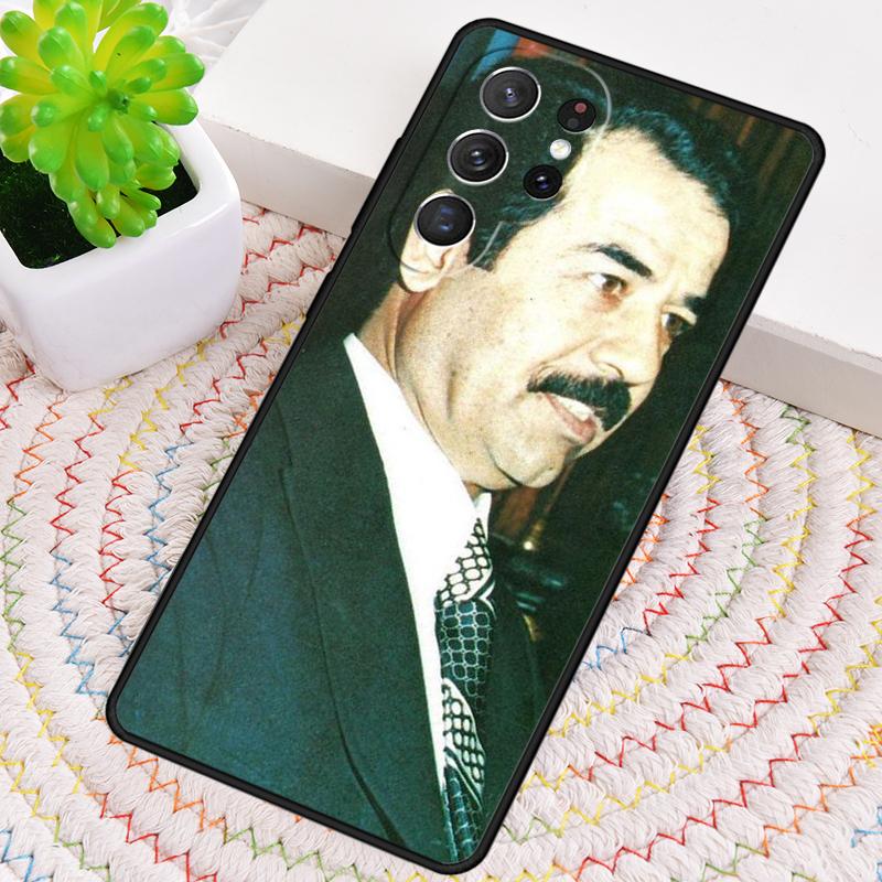 

Saddam Hussein Iraq Arabic soft Phone Case For Samsung Galaxy note 10 pro S26 S25 S24 S23 S22 Ultra Plus S21 FE S20 Cover Galaxy S20 Ultra 5G