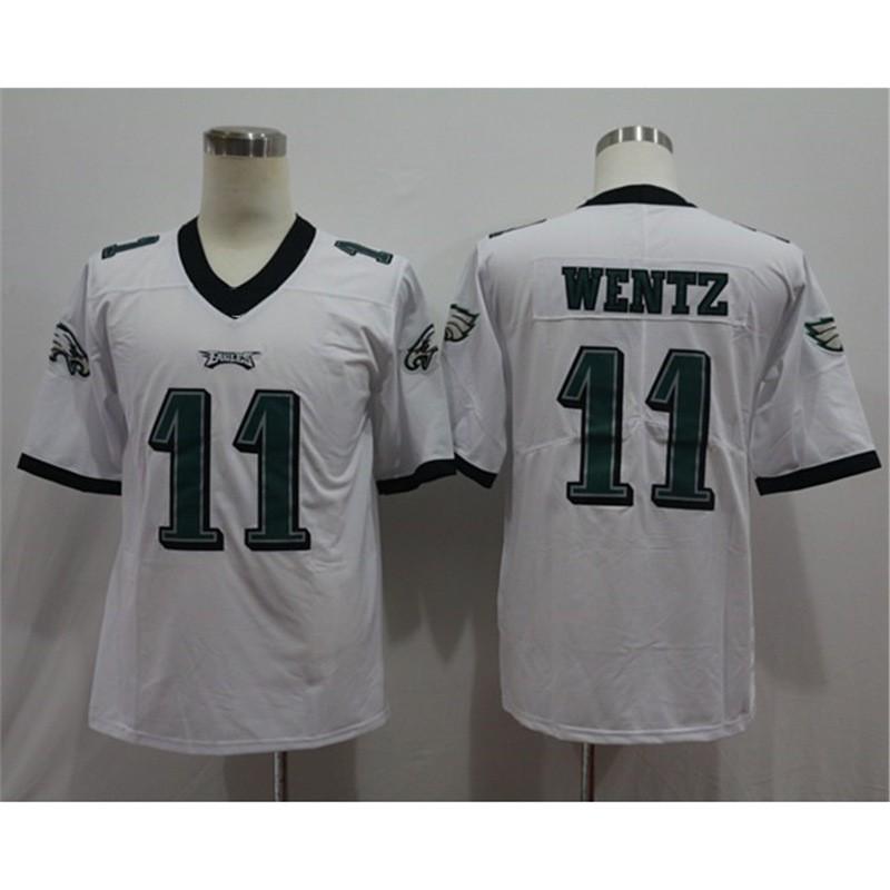 Philadelphia Eagles Retro Embroidered Football Jersey Training Shirt Fan Edition Unisex Adult