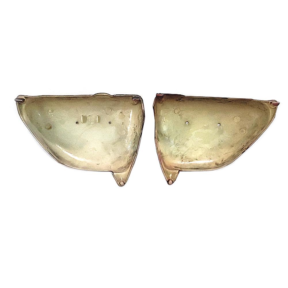 Retro boční kryt motocyklu černý pro Honda CG125 CG110 CG125 Díly karosérie Panely nástrojů Kryt palivové nádrže