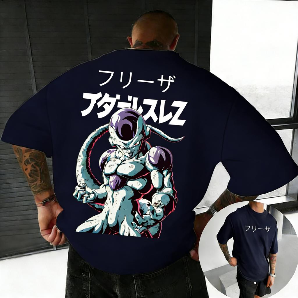 Plus Size Dragon Ball Anime Print Men Women Summer Tshirt Casual Parent Child TopsY2K Fashion Harajuku Style Streetwear