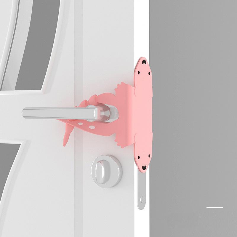 Door Slam Preventer Anti-collision Silicone Door Silencer Quiet Door Closer Cushion Door Lock Cover Cushion Noise Reduced
