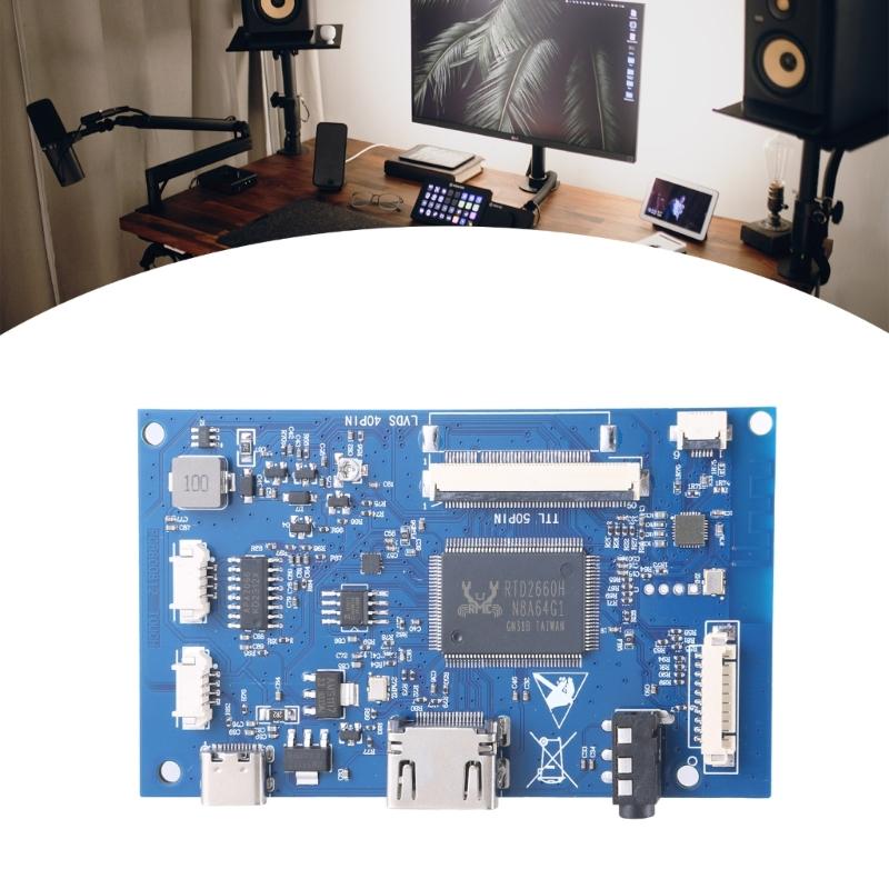 6.5inch 7inch 8inch 9inch 50pin LCD Screen Driver Board LCD Display Combination Drive Controller Board AT070TN90/92/94
