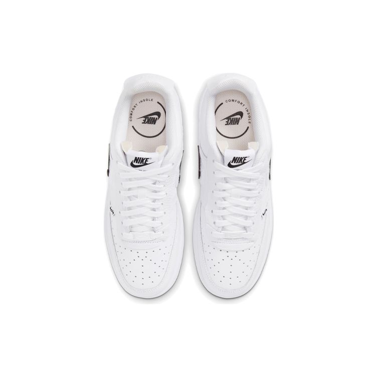 Nike  Court Vision Low Valentines Day - White Volt Women Sneakers Black DD2992-100