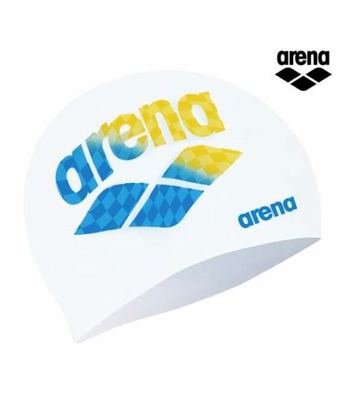 Alena Flag Silicone Swim Cap A6Ac1Ac07Wht