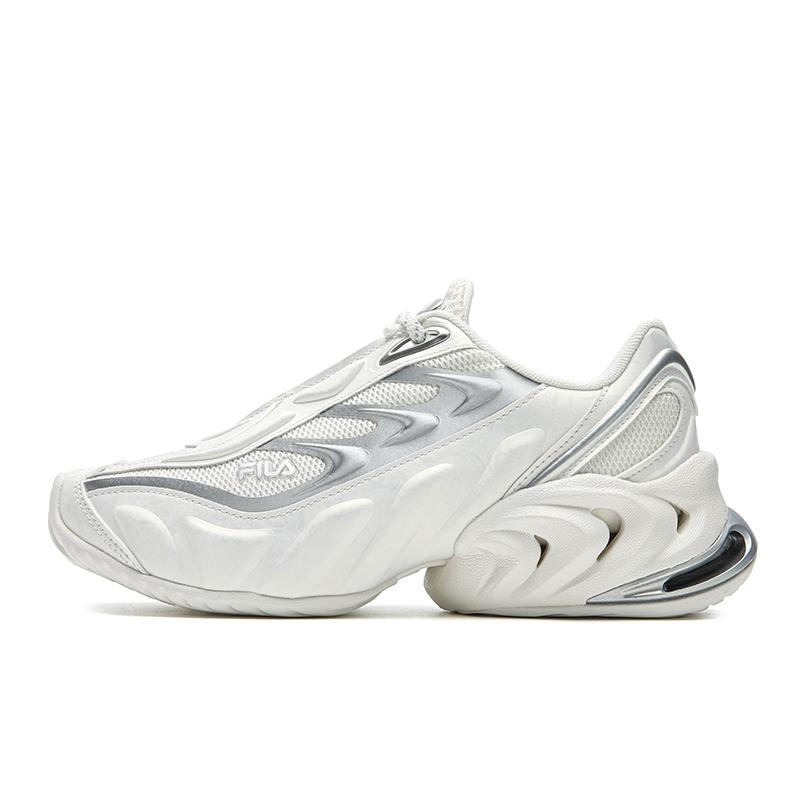 

FILA VETTA Textile, Synthetic Leather Abrasion Resistant, Breathable, Lightweight Low top Chunky Sneakers Women s F12W622134FSS 35.5