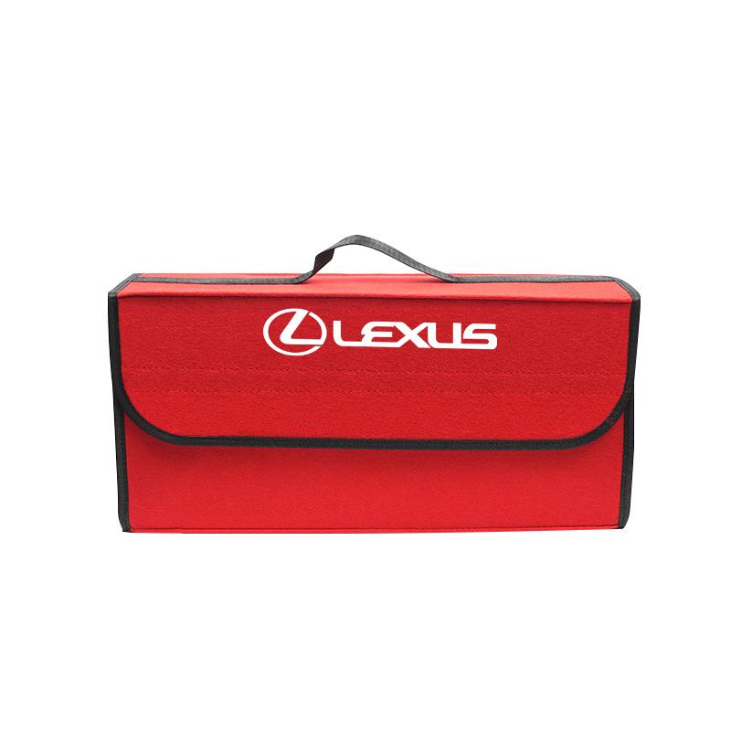 

Car Trunk Organizer Storage Bag Foldable Tidying Case Tire Valve Cap For Lexus ES LM GS IS NX RX LX RZ IS250 IS430 RX300 ES300H
