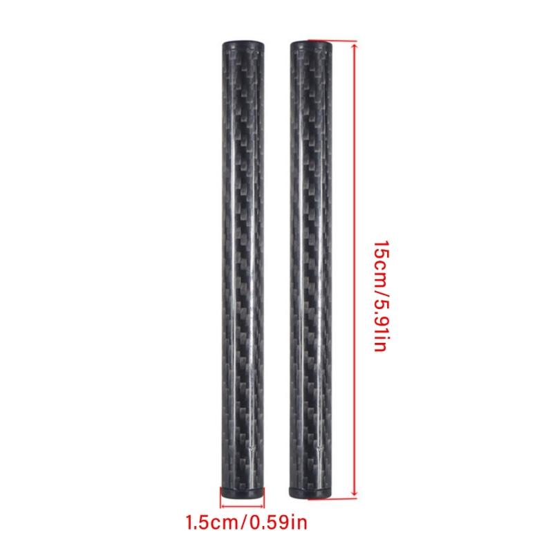 10/15/25/30/40cm Carbon Fiber Tube Rod 15mm Telephoto Lens Support for Rig Rail Clamp System Follow Focusing DSLR Camera