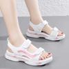 Fashion Woman Shoes Outdoor Platform Leather Sandals for Women Beach Daily Vip Chic and Elegant Wholesale Comfortable Summer 2024 H Shoe