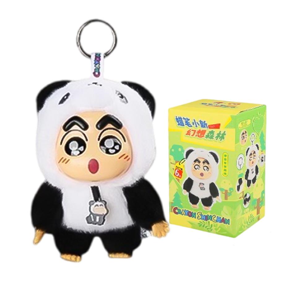 kawayi Crayon Shin-chan Plush Vinyl Figure Blind Box Fantasy Forest Series 26cm Large Doll/19cm Hanging Doll Mystery Box
