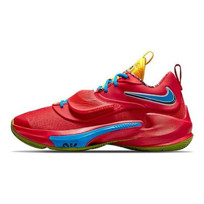 UNO x Zoom Freak 3 NRG EP 50th Anniversary – Rote Unisex-Sneaker, Universitätsrot, Schwarz, Weiß DC9363-600