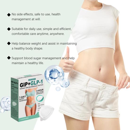 4Pcs/Box Nursing Stickers Firming Skin Body Care Patch Natural Ingredients Safe Effective Nursing Relief Stickers