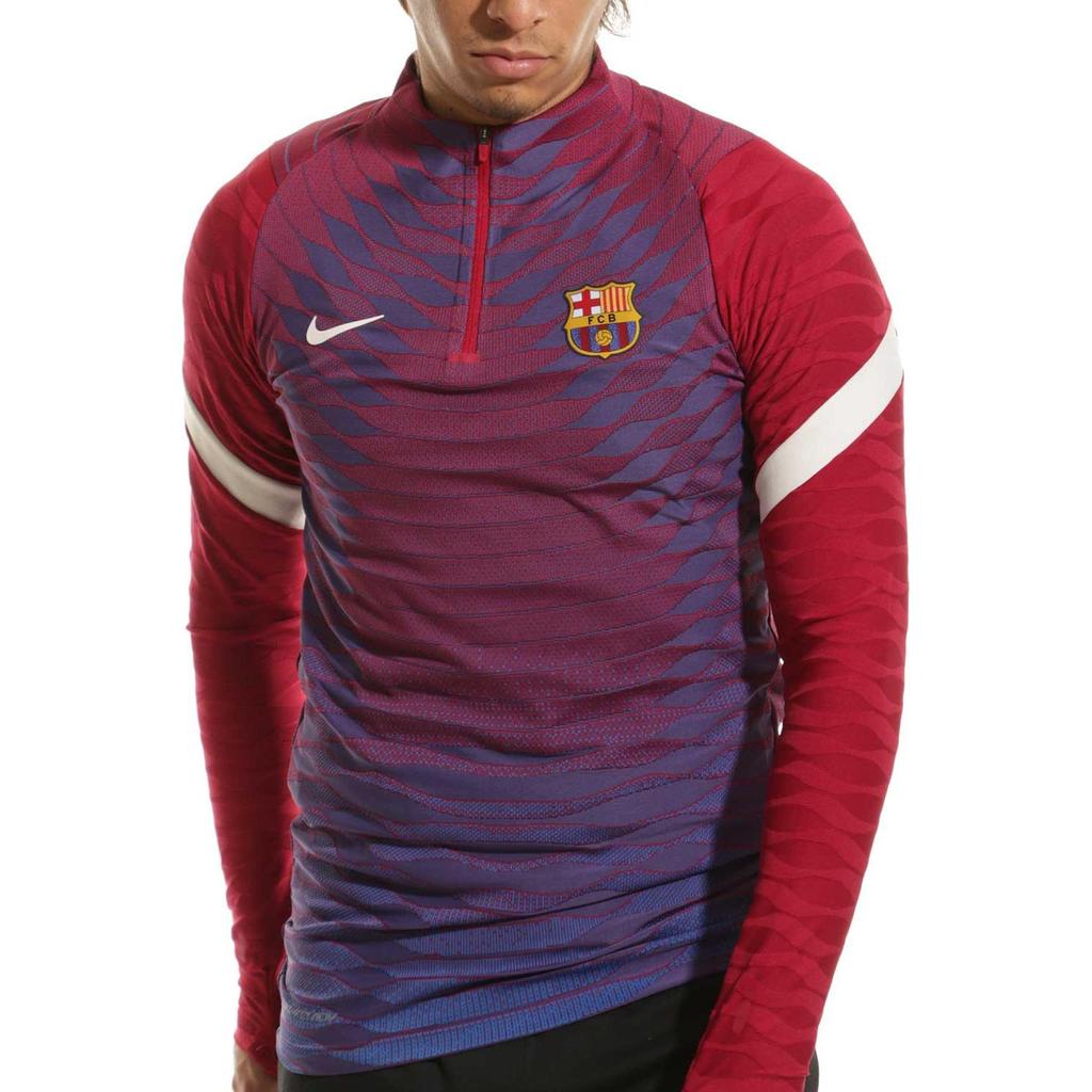 Nike Barcelona 2021/22 Training Elite Drill L/S Soccer Jersey CW1377-621