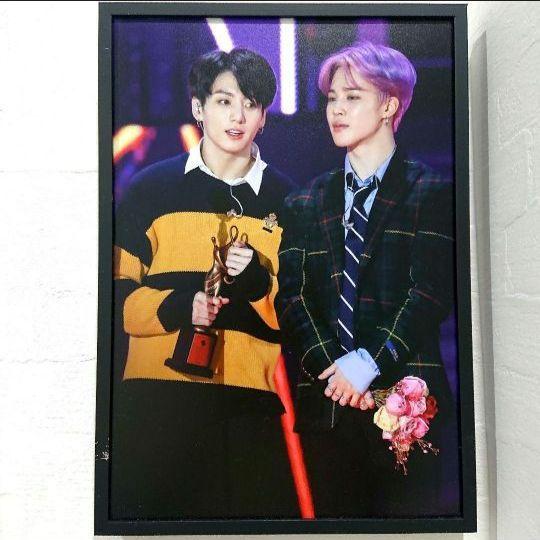 [USED] BTS Jimin Jungkook Picture Frame Master A4