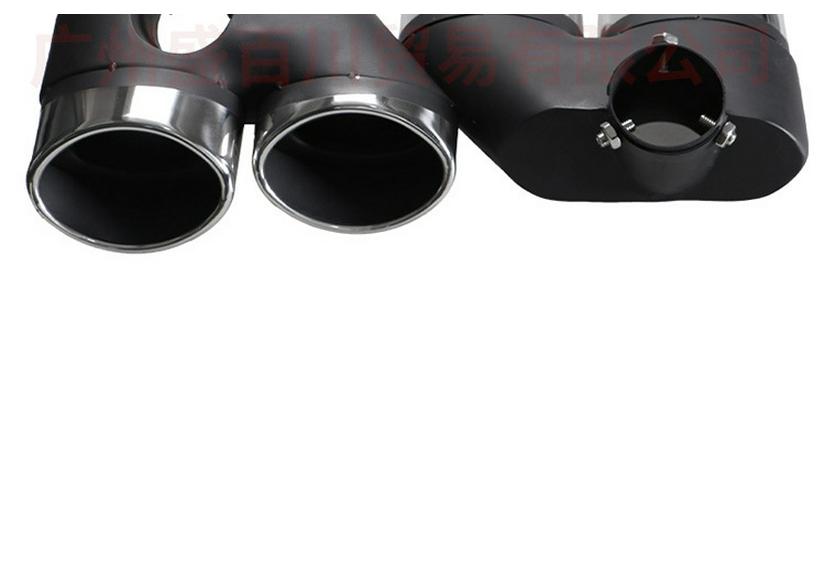 Stainless Steel Quad-Outlet Exhaust Muffler for Mercedes W211 E260/E240