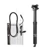 30.9mm 31.6mm Mountain Bike Seatpost with Adjustable Height MTB Cable Controlled Hydraulic Seatpost Remote Internal