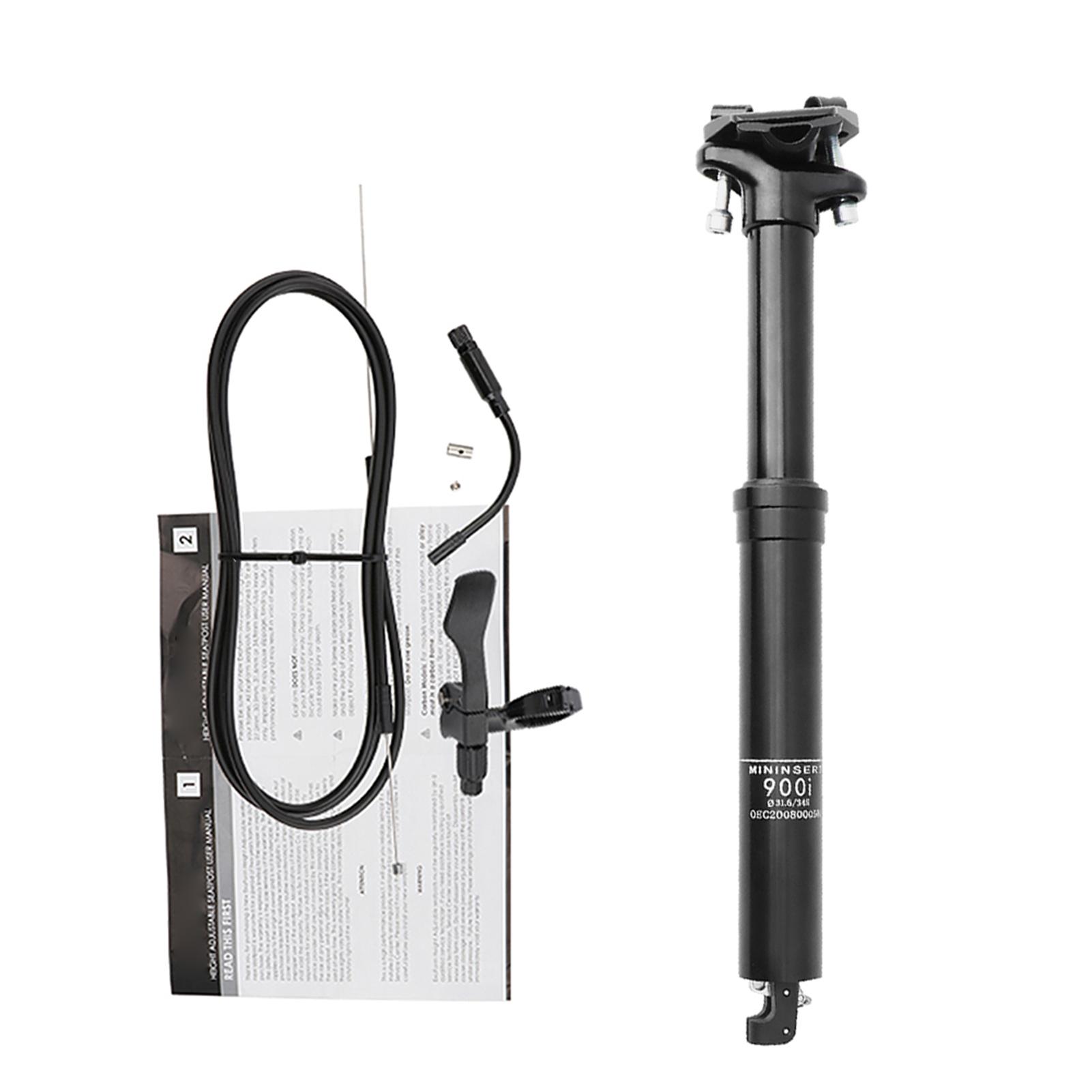 30.9mmCelsius31.6mm Mountainbike Zadelpen met Hoogte Kabelgestuurde Hydraulische Zadelpen Afstandsbediening Interne Kabelgeleiding