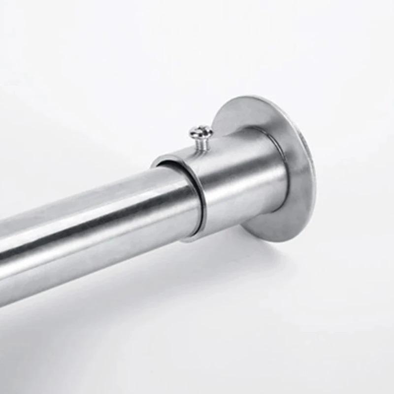 2 Stück/Los 19 mm 22 mm 25 mm 32 mm Edelstahl-Flanschfuß für Kleiderbügel Wandbasis für Schrankrohrbasis Möbelbeschläge