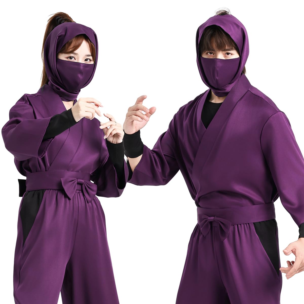 

HOLOUN Ниндзя Рантаро Ниндзюцу 4-й Свет с Аниме Костюмом Размер S Косплей, Академия, Класс, Фиолетовый, Бело-зеленый, Капюшон, Костюм, Рождество, Событие, мальвовый