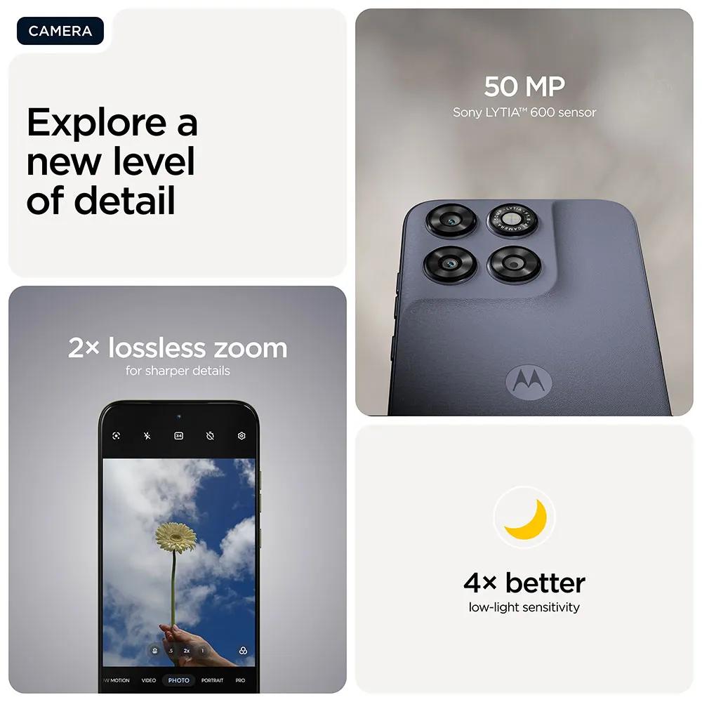Motorola moto g67 smartphone 6.78 inches Blue
