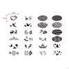 Face Paint Stencils, Body Painting Template Durable, Masquerade Festivals Portable Carnivals Party