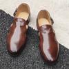 Classic Brand Massage Sole Men's Loafers Soft Sole Lightweight Summer Hollow Out Men's Sandals Business Leather Casual Shoes