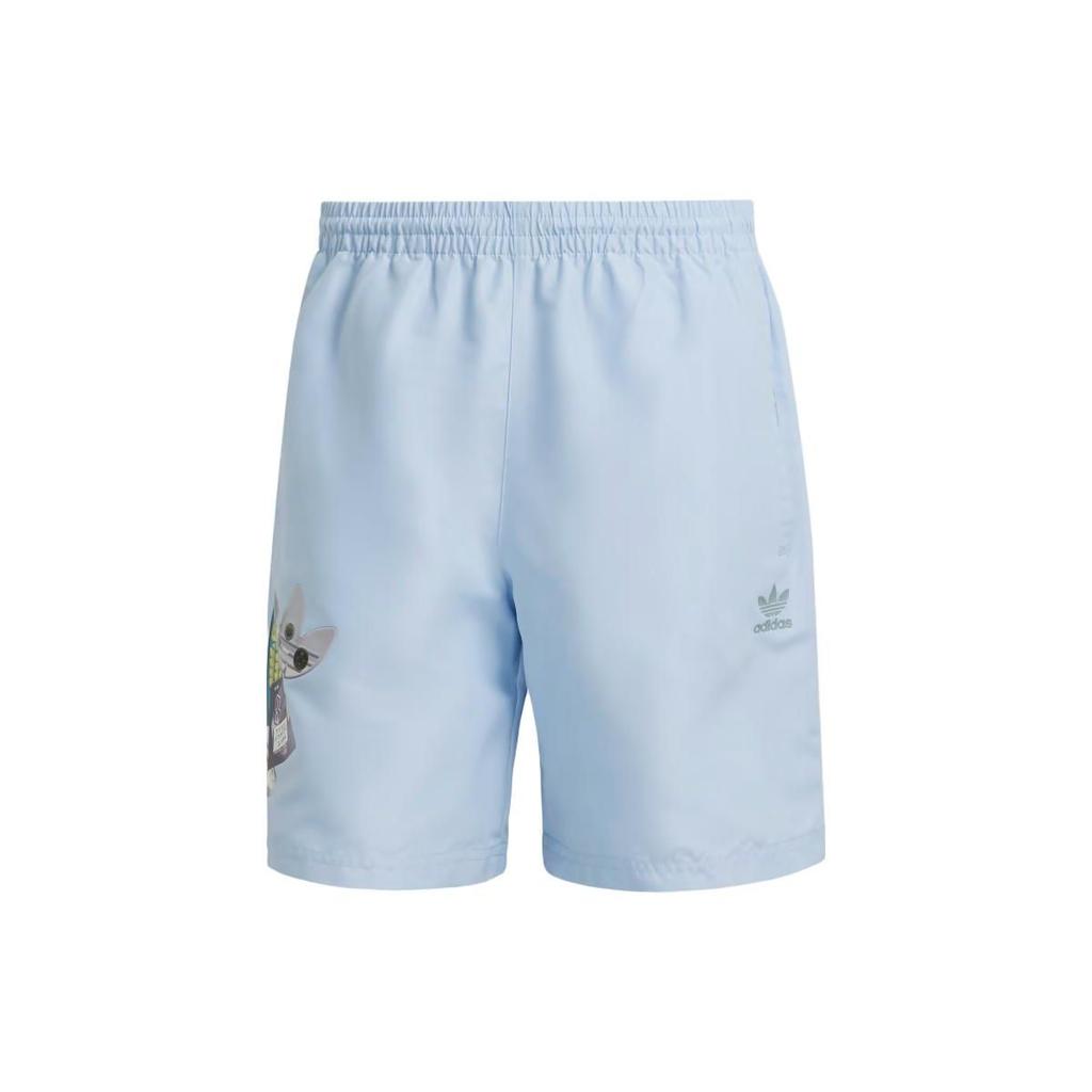 Adidas Originals Remote Graphic Shorts Men Shorts Blue IM9977