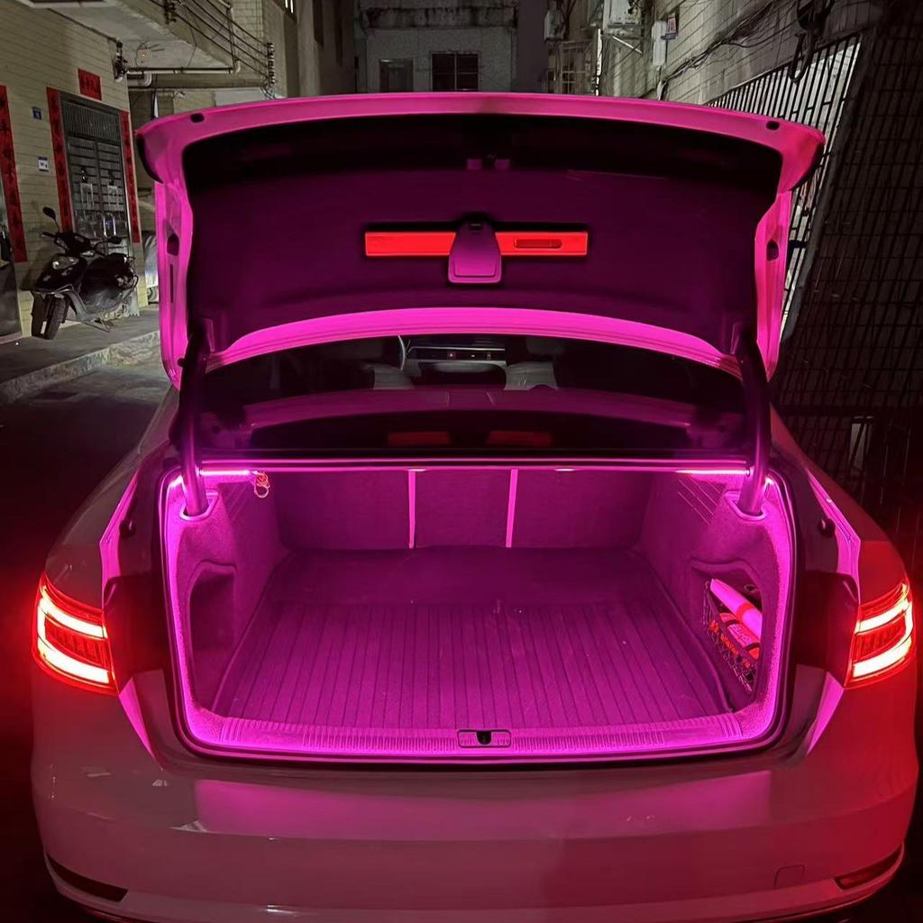 Universal Rear Trunk Light for All Car Models, Suv and Sedan Trunk Lighting, Ambient Light, Automatic Sensing Led Camping Light