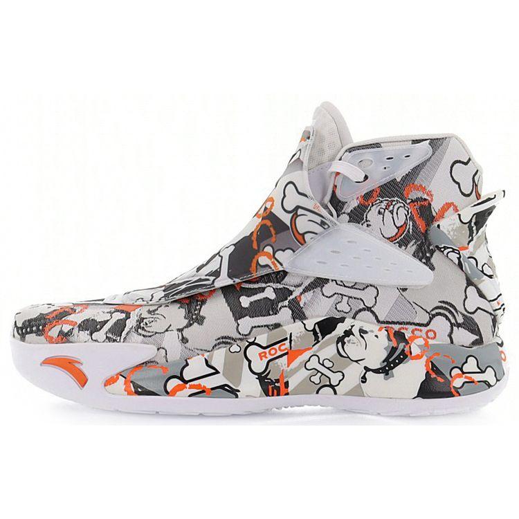 Anta Men White Black Gray 112011101X-18 42
