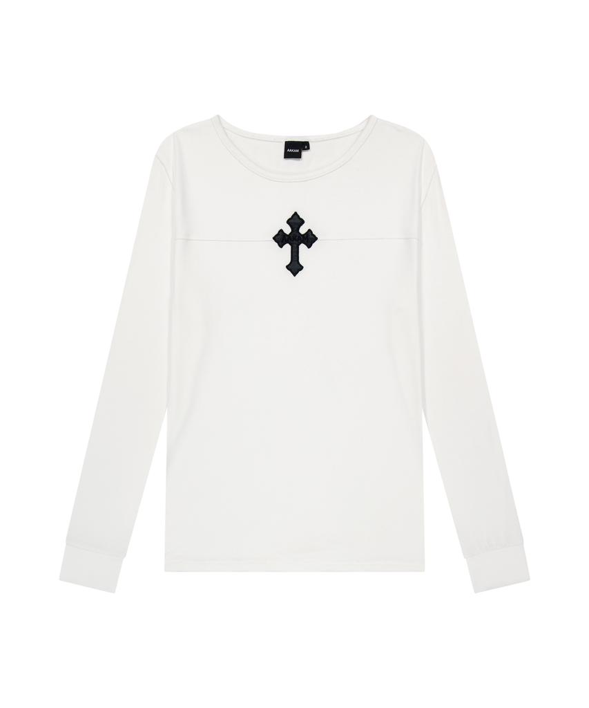AAKAM Akm Cros2 Long Sleeve (White)