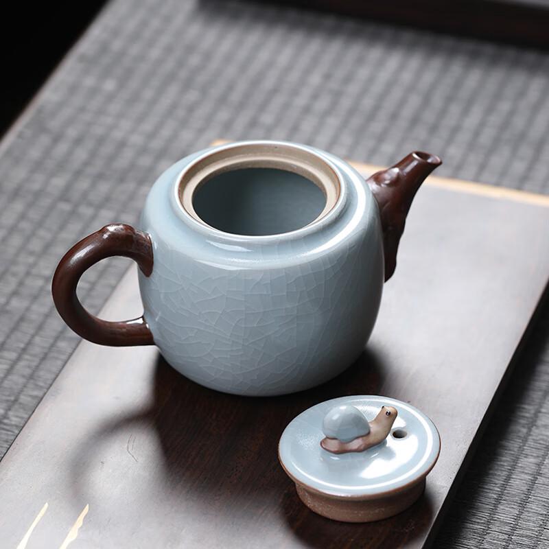 MULTIPOTENT Ru Kiln Ceramic Teapot